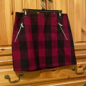 Tartan plaid skirt, EUC
